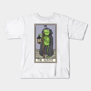 The Kermit Tarot Kids T-Shirt